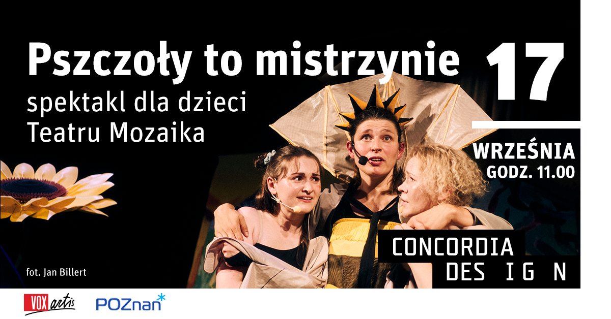 "Pszczoły to mistrzynie" - spektakl Teatru Mozaika