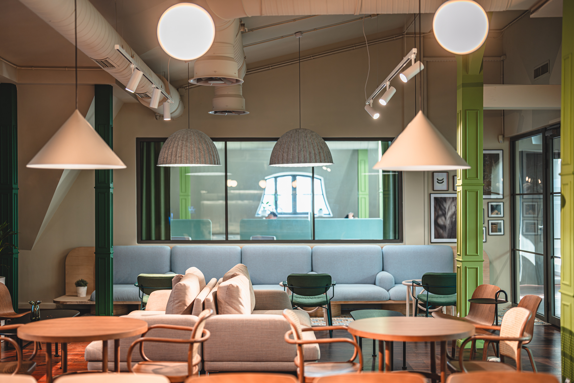 Nowoczesne biura w Poznaniu - stylowa przestrzeń coworkingowa Concordia Design